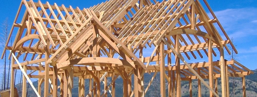 What is timber frame construction
