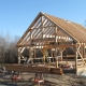 What is timber frame construction