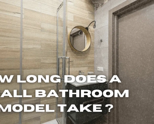 how long does a small bathroom remodel take ?