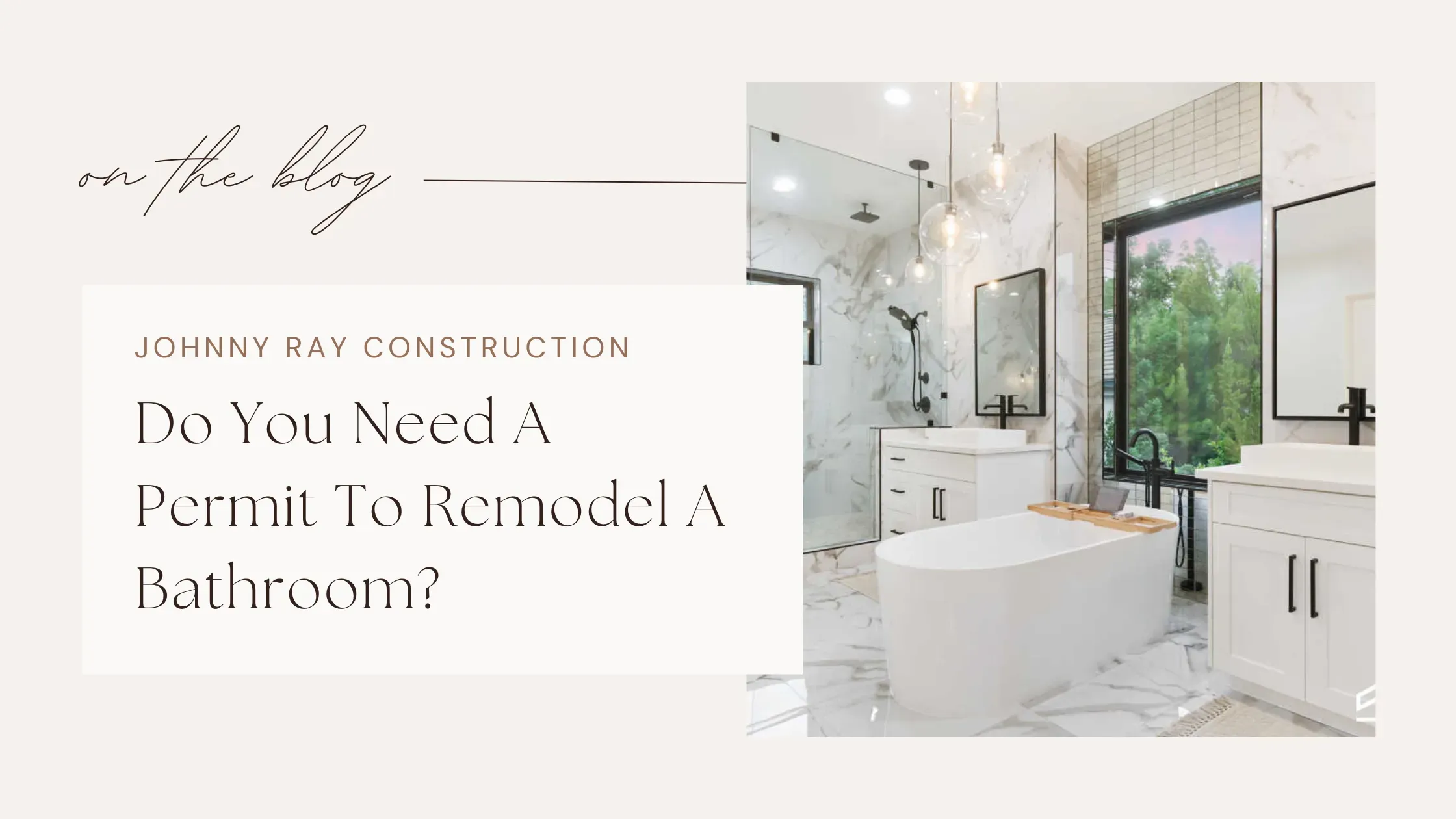 Do You Need A Permit To Remodel A Bathroom?